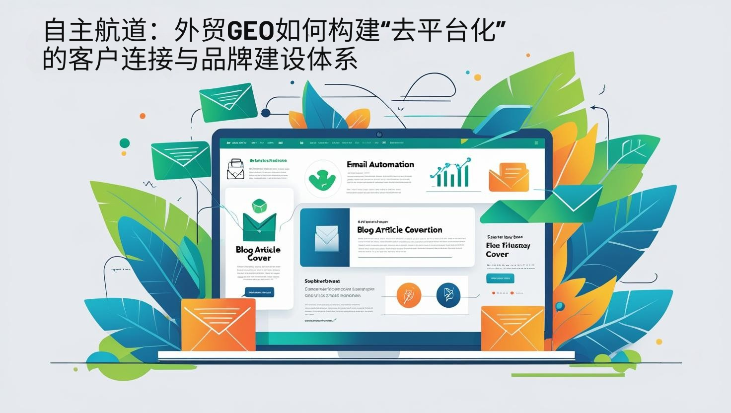 自主航道：外贸GEO如何构建“去平台化”的客户连接与品牌建设体系