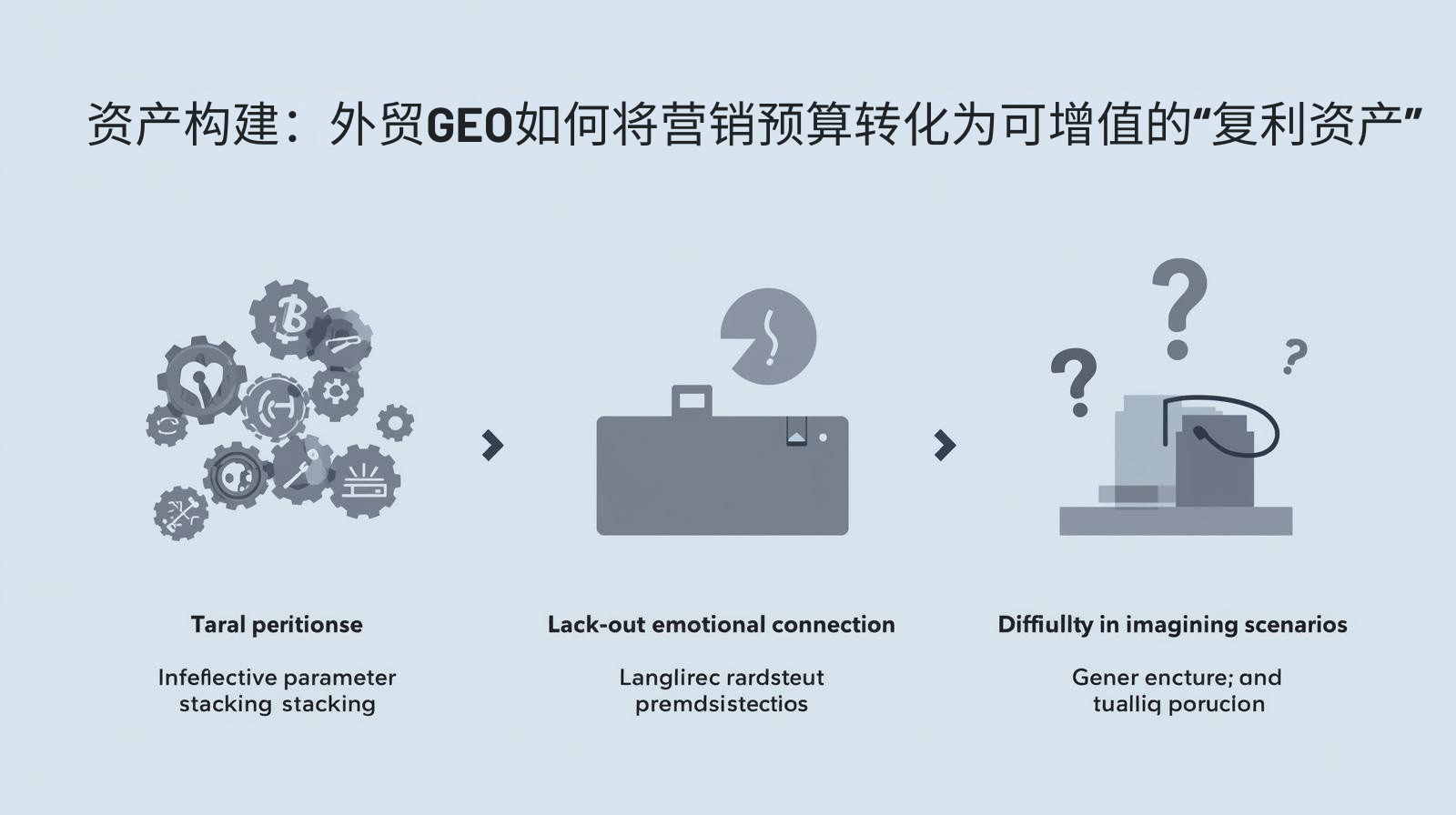 资产构建：外贸GEO如何将营销预算转化为可增值的“复利资产”​
