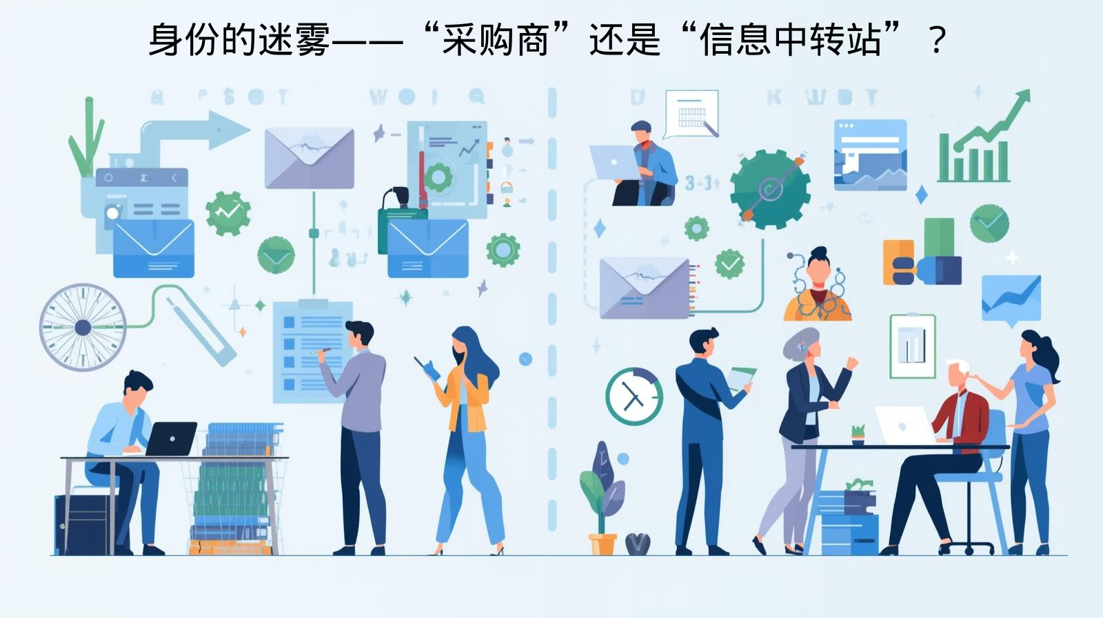 身份的迷雾——“采购商”还是“信息中转站”？​