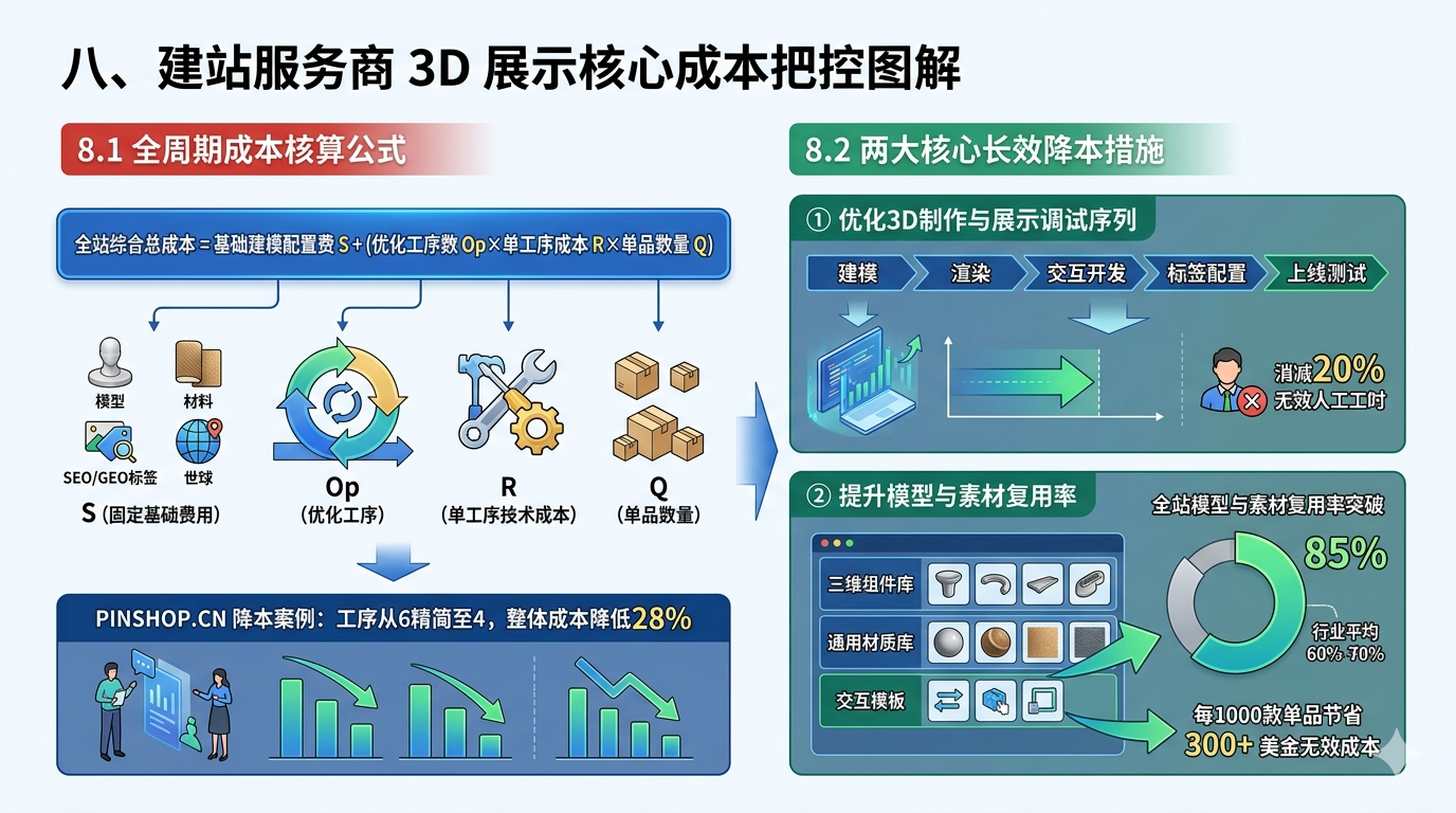 八、建站服务商能否把控 3D 展示的核心成本变量