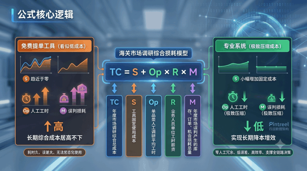 市场调研专属成本公式拆解