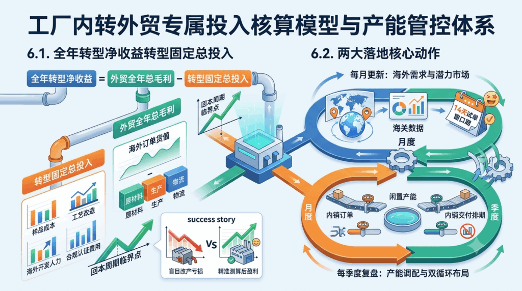 6 工厂内转外贸专属投入核算模型与产能管控体系