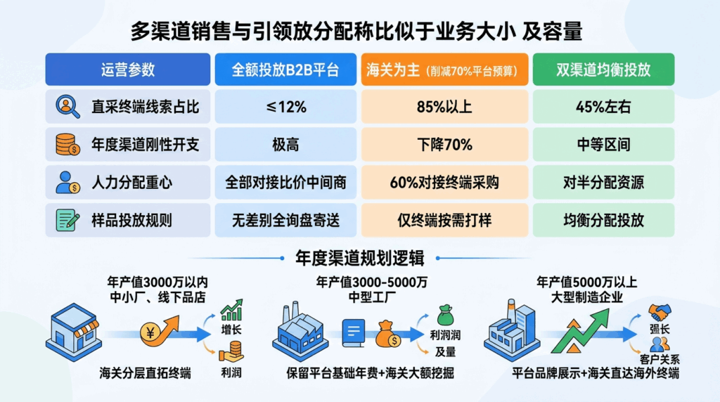 7 根据企业产能匹配平台+海关双渠道配比方案