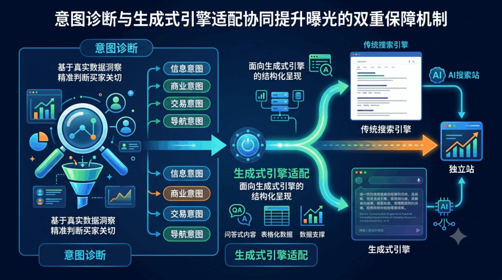 某工业设备出口企业案例：意图驱动改造后独立站询盘量显著提升