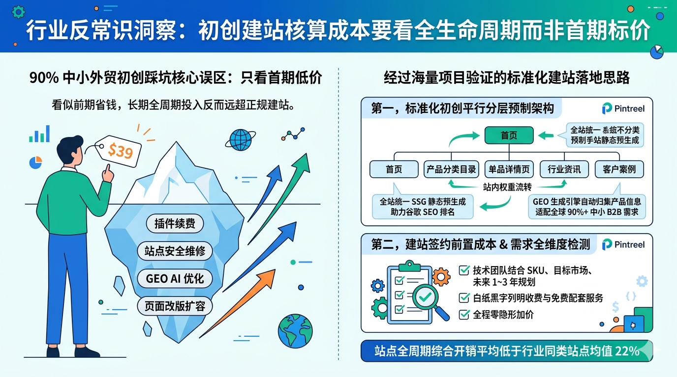 七、行业反常识洞察:初创建站核算成本要看全生命周期而非首期标价