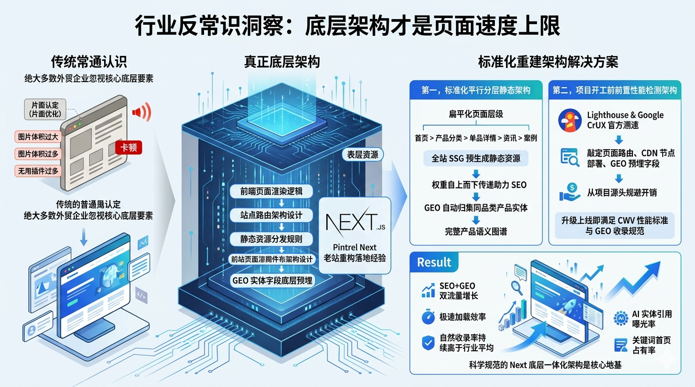 七、行业反常识洞察:底层架构才是页面速度上限