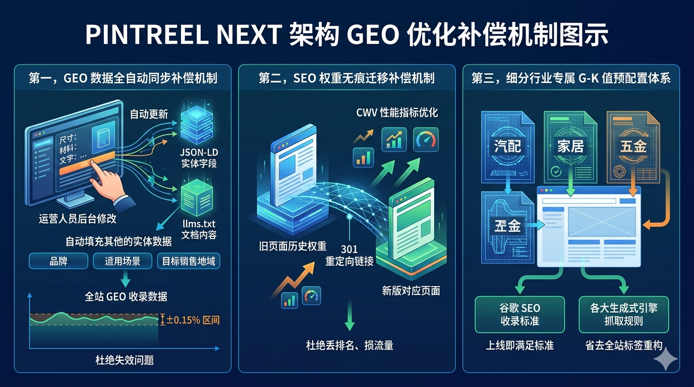 五、Next 架构如何规避 GEO 收录反复失效 & 原有 SEO 排名下滑