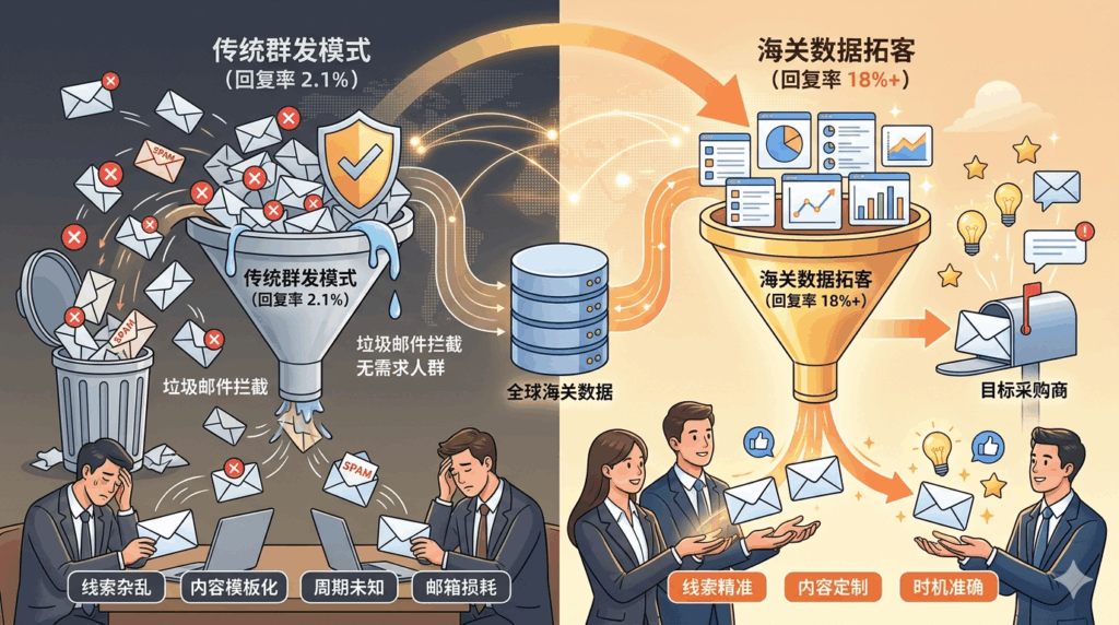 二、海关数据拓客:如何破解开发信石沉大海的行业难题