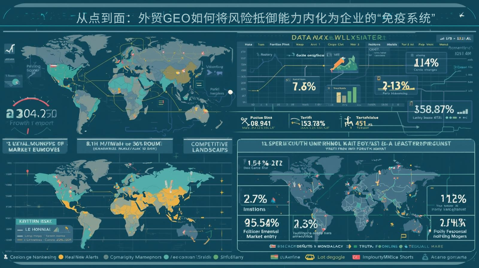 从点到面：外贸GEO如何将风险抵御能力内化为企业的“免疫系统”​
