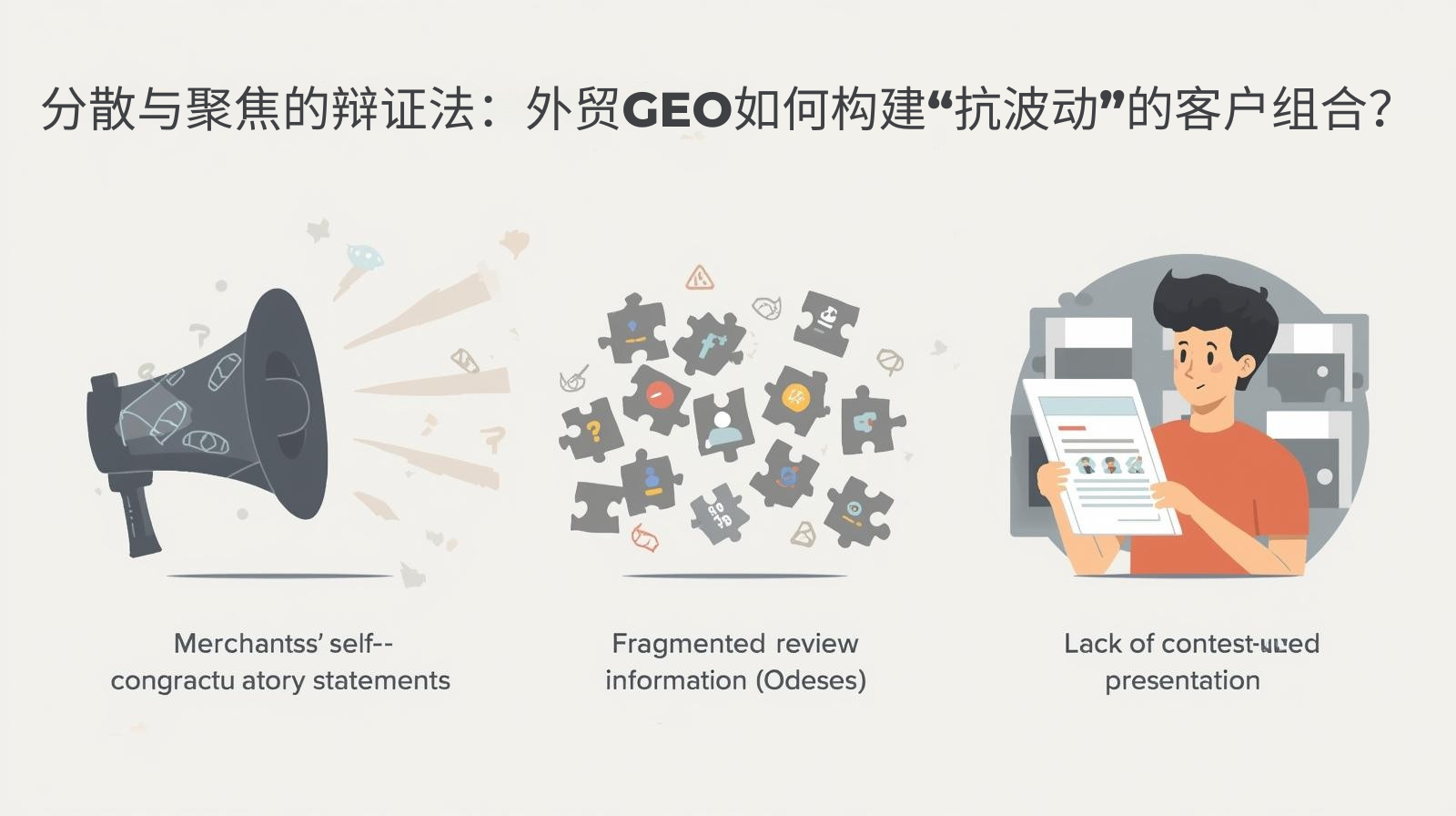 分散与聚焦的辩证法：外贸GEO如何构建“抗波动”的客户组合？​