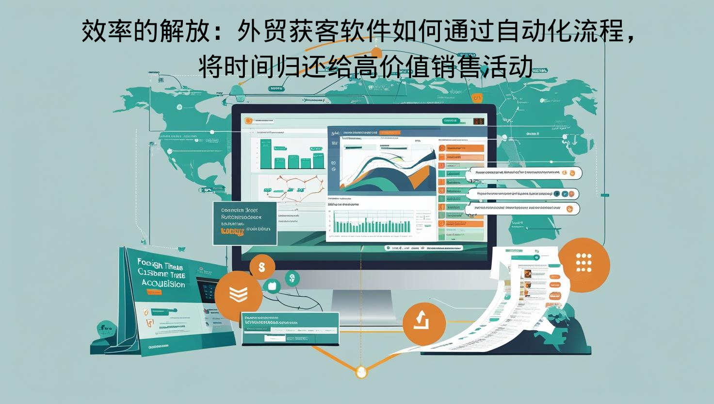 效率的解放：外贸获客软件如何通过自动化流程，将时间归还给高价值销售活动