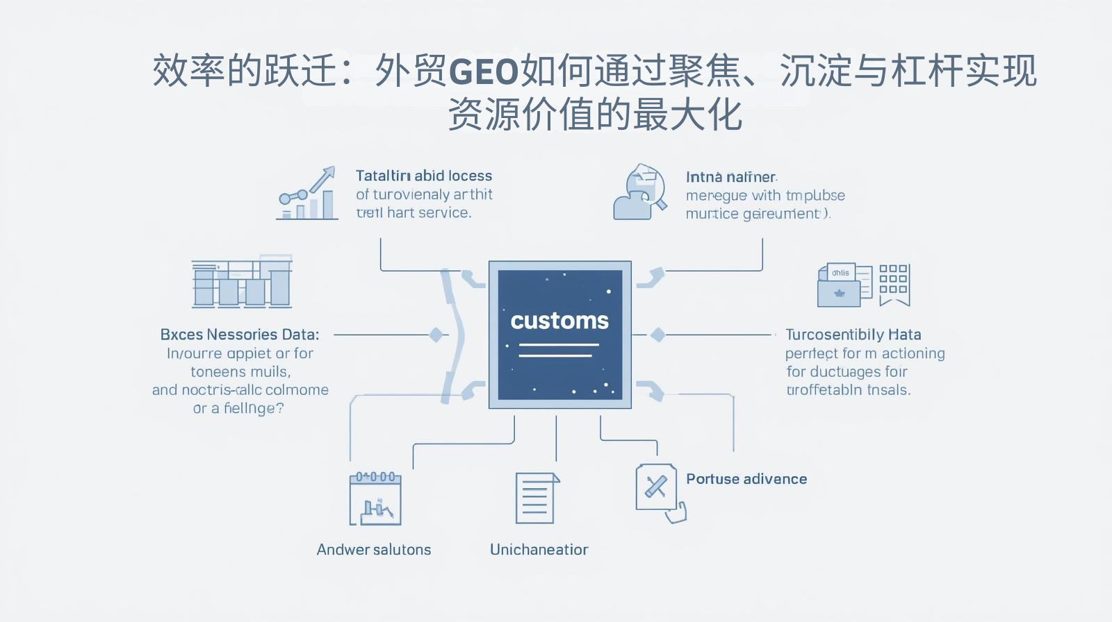 效率的跃迁：外贸GEO如何通过聚焦、沉淀与杠杆实现资源价值的最大化