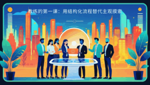 教练的第一课：用结构化流程替代主观摸索