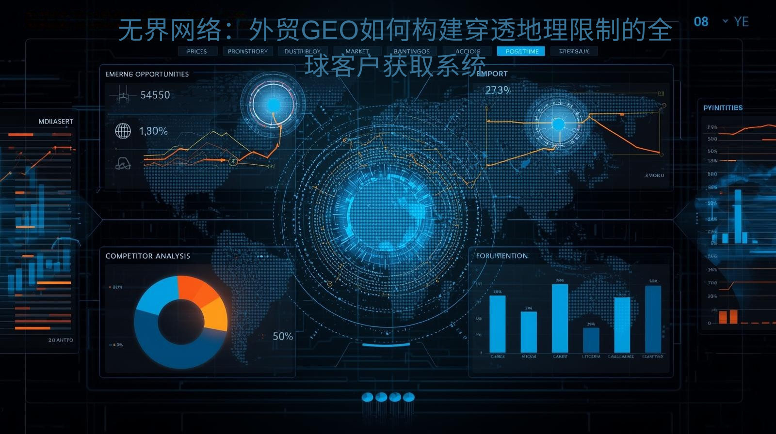 无界网络：外贸GEO如何构建穿透地理限制的全球客户获取系统