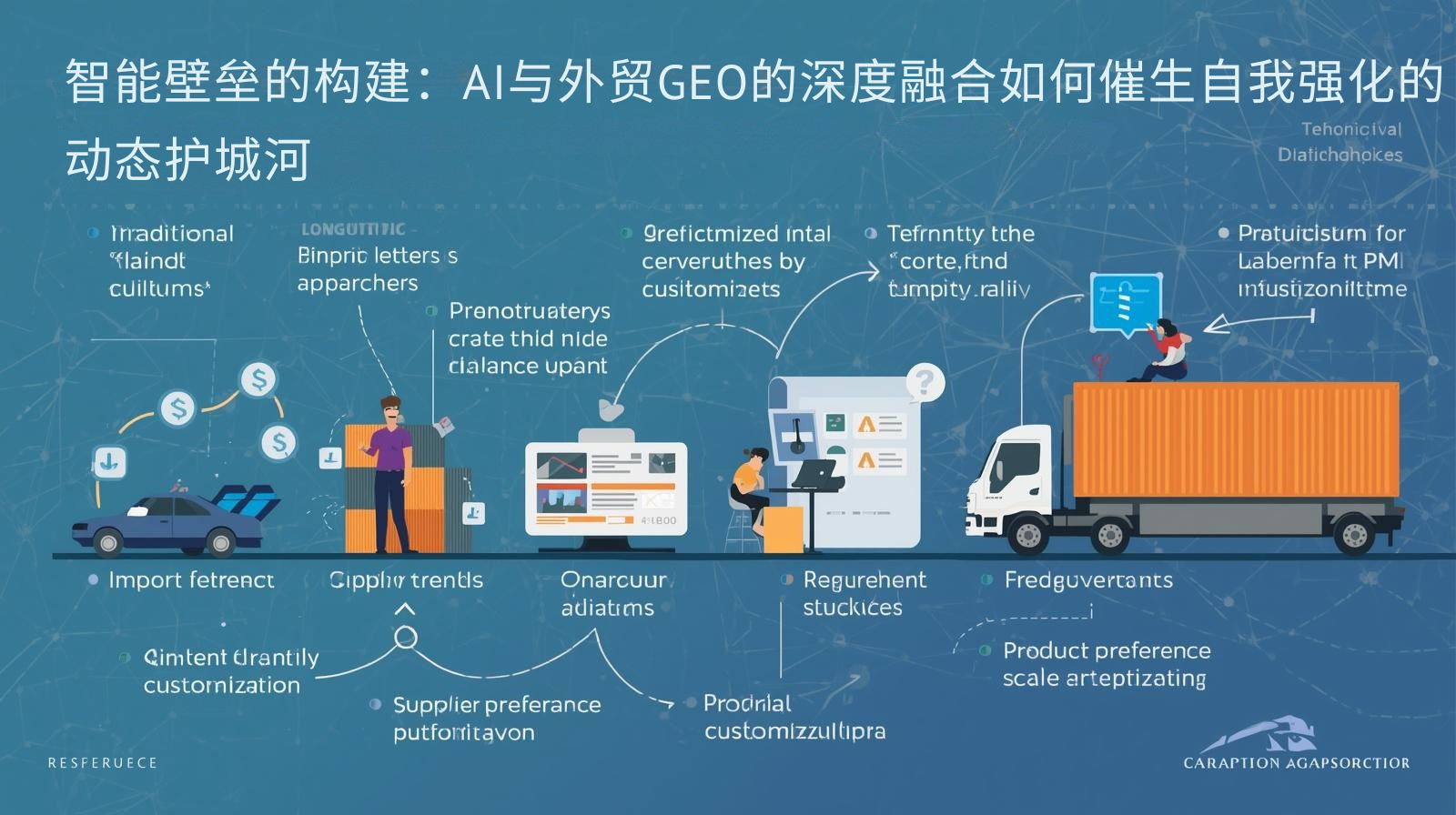 智能壁垒的构建：AI与外贸GEO的深度融合如何催生自我强化的动态护城河