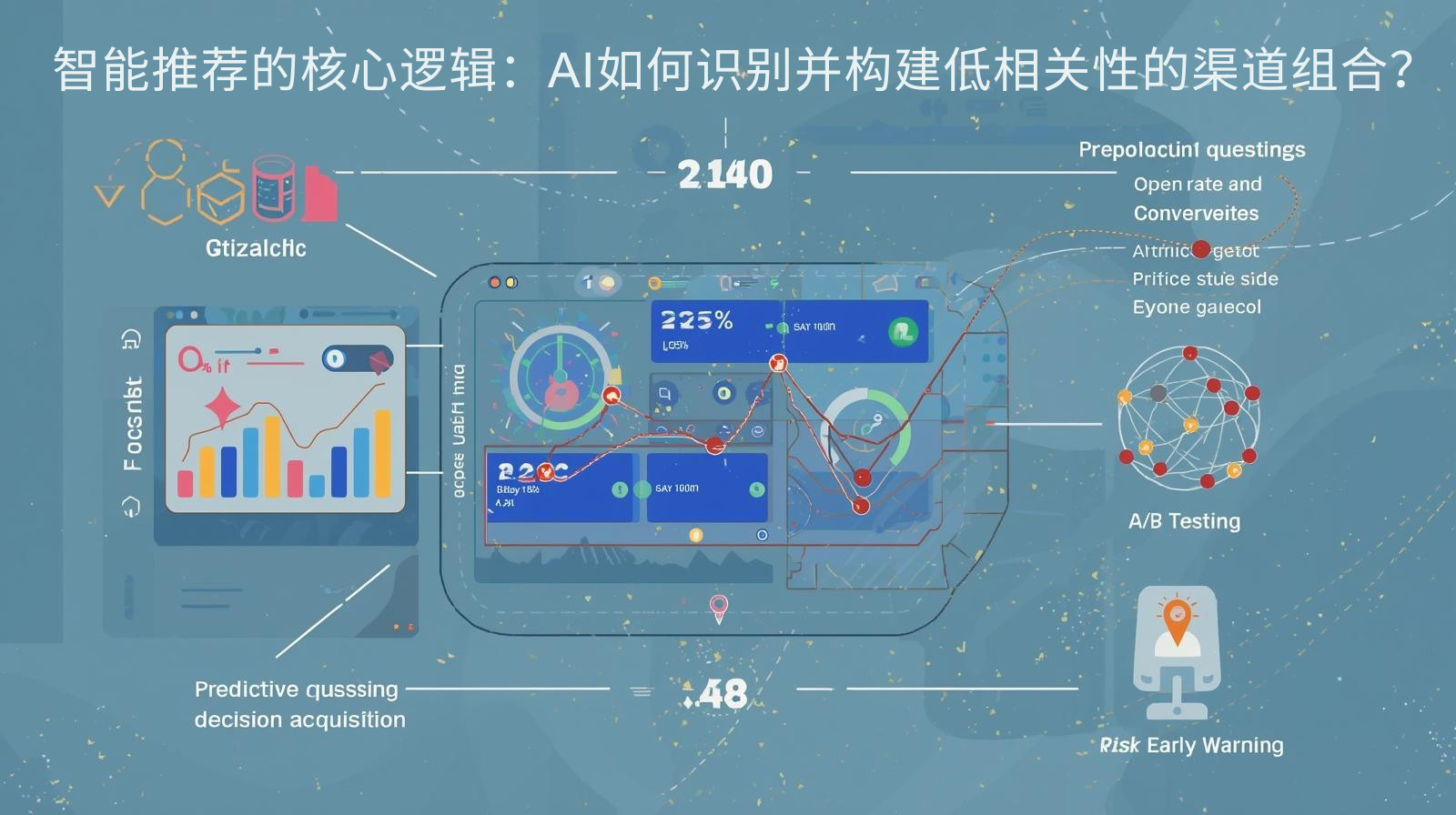 智能推荐的核心逻辑：AI如何识别并构建低相关性的渠道组合？​