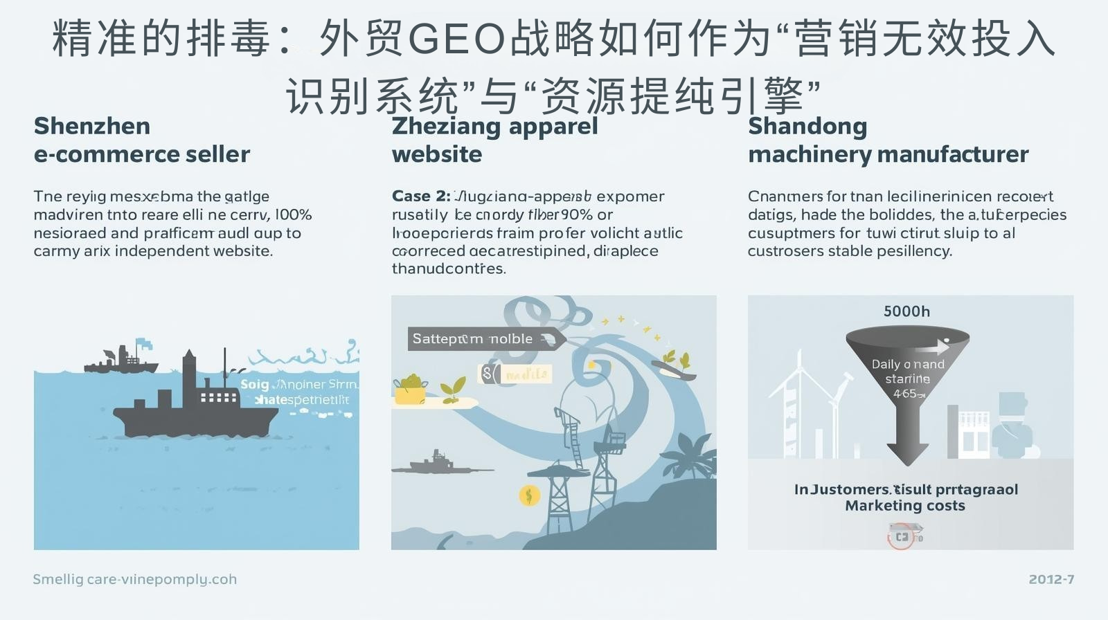 精准的排毒：外贸GEO战略如何作为“营销无效投入识别系统”与“资源提纯引擎”​