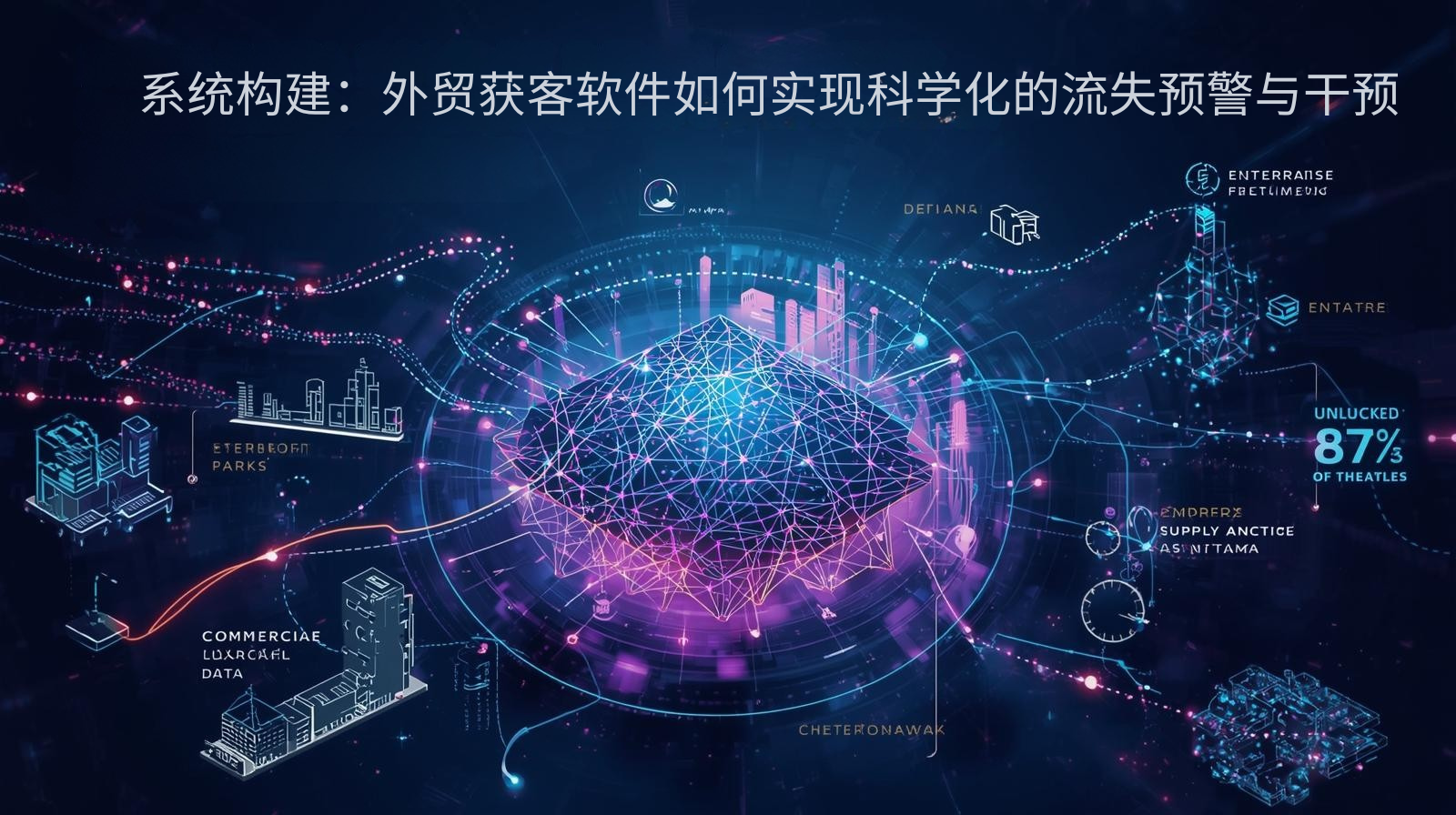 系统构建：外贸获客软件如何实现科学化的流失预警与干预