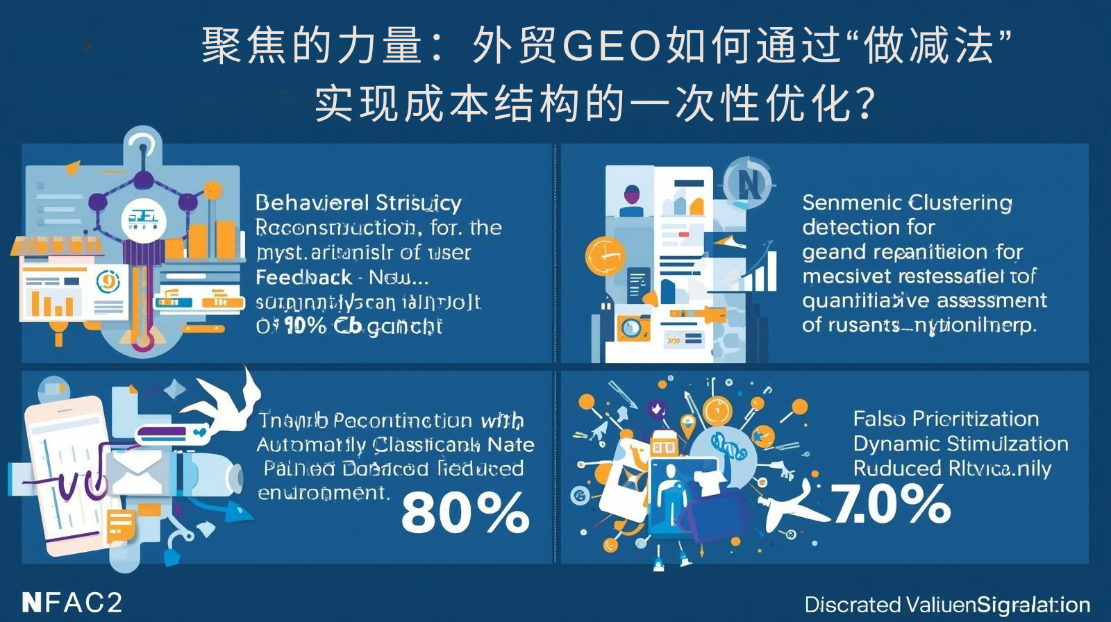聚焦的力量：外贸GEO如何通过“做减法”实现成本结构的一次性优化？​