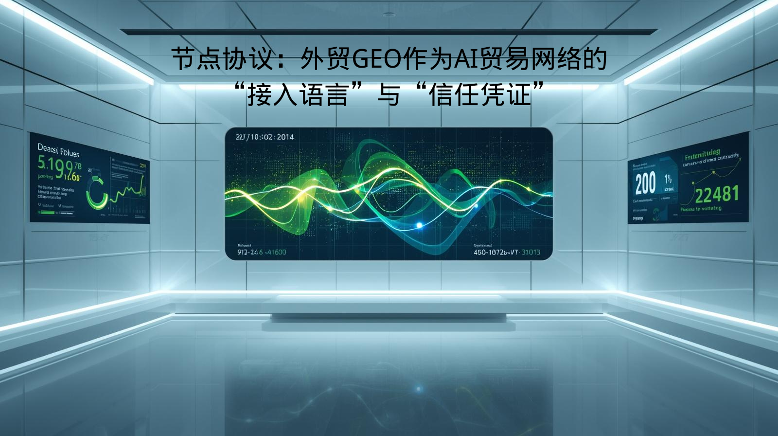 节点协议：外贸GEO作为AI贸易网络的“接入语言”与“信任凭证”​