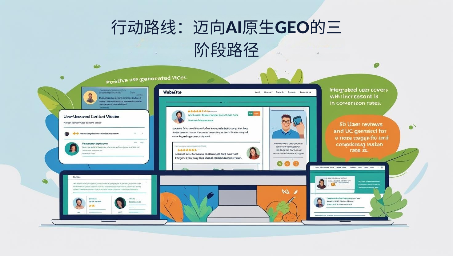 外贸GEO行动路线：迈向AI原生GEO的三阶段路径