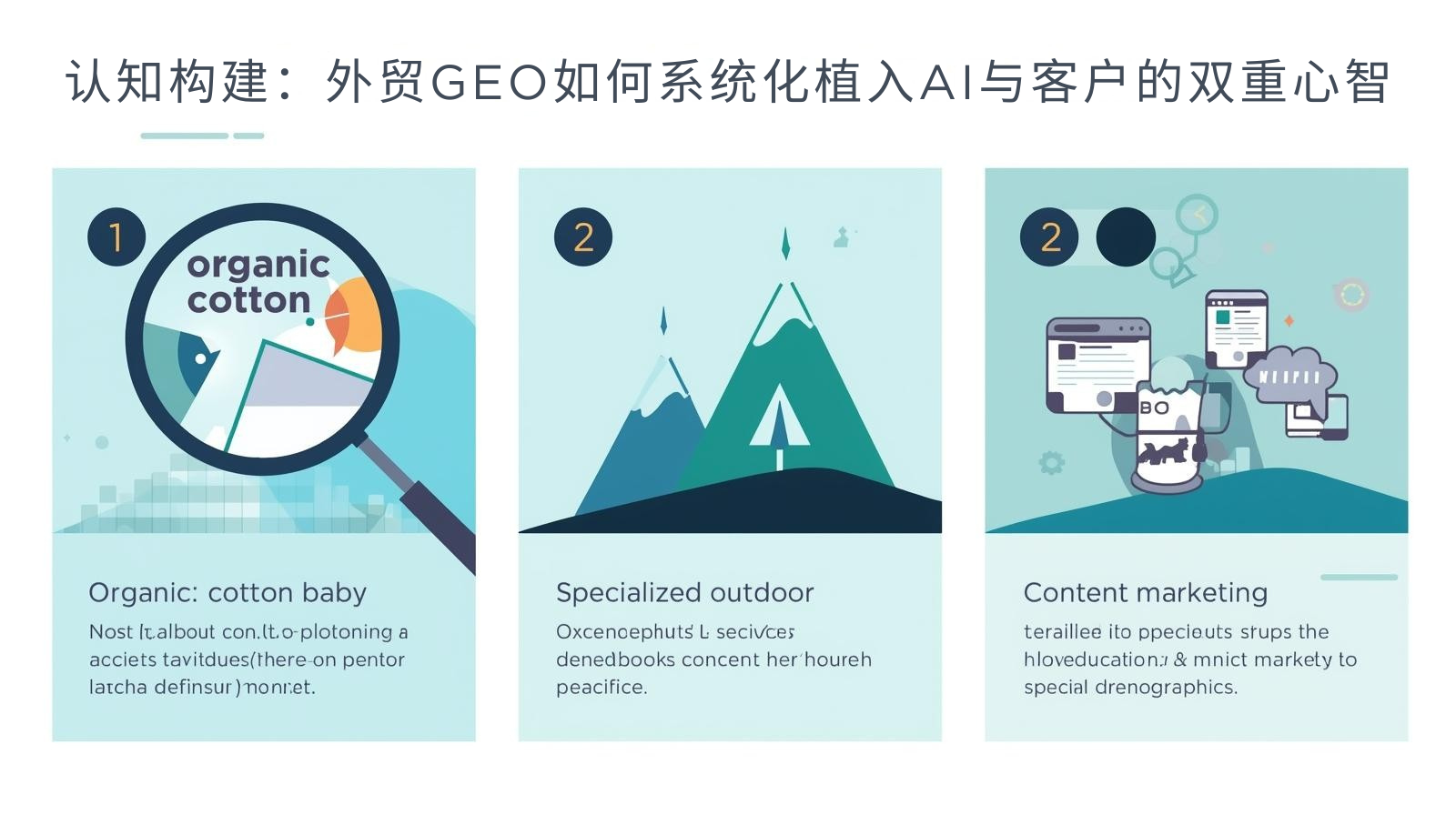 认知构建：外贸GEO如何系统化植入AI与客户的双重心智