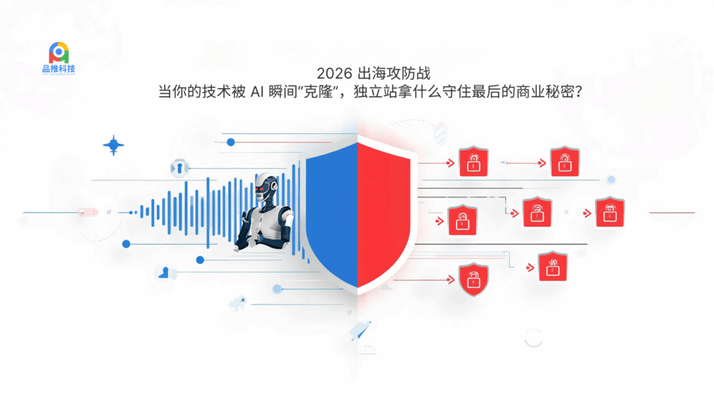 2026 出海攻防战：当你的技术被 AI 瞬间“克隆”，独立站拿什么守住最后的商业秘密？