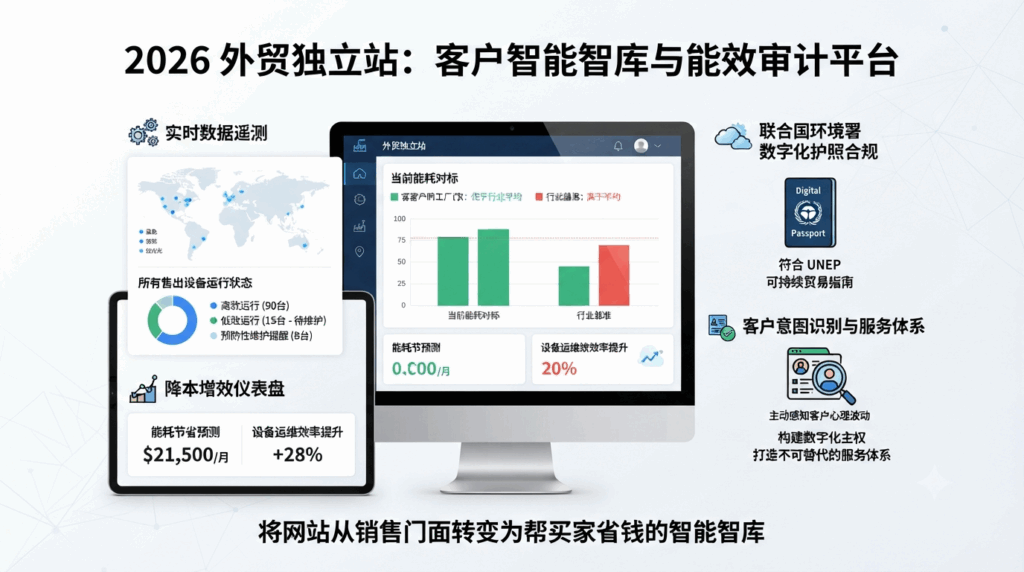 3. 数据主权的底层逻辑：把网站做成客户的“降本增效仪表盘”