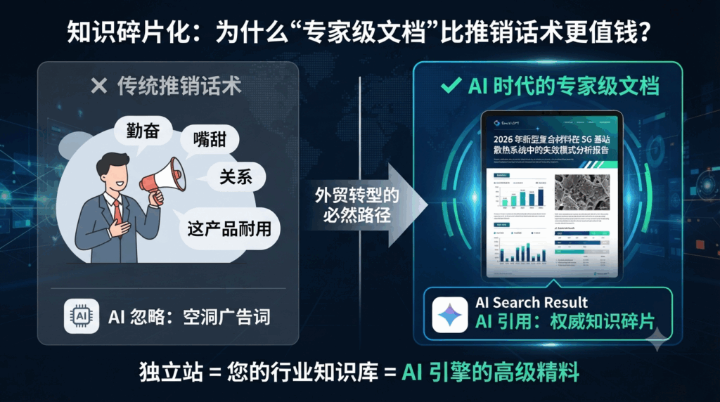 2. 知识碎片化：为什么“专家级文档”比推销话术更值钱？