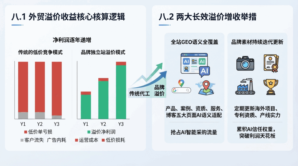 八、溢价成本核算与长效增收落地举措