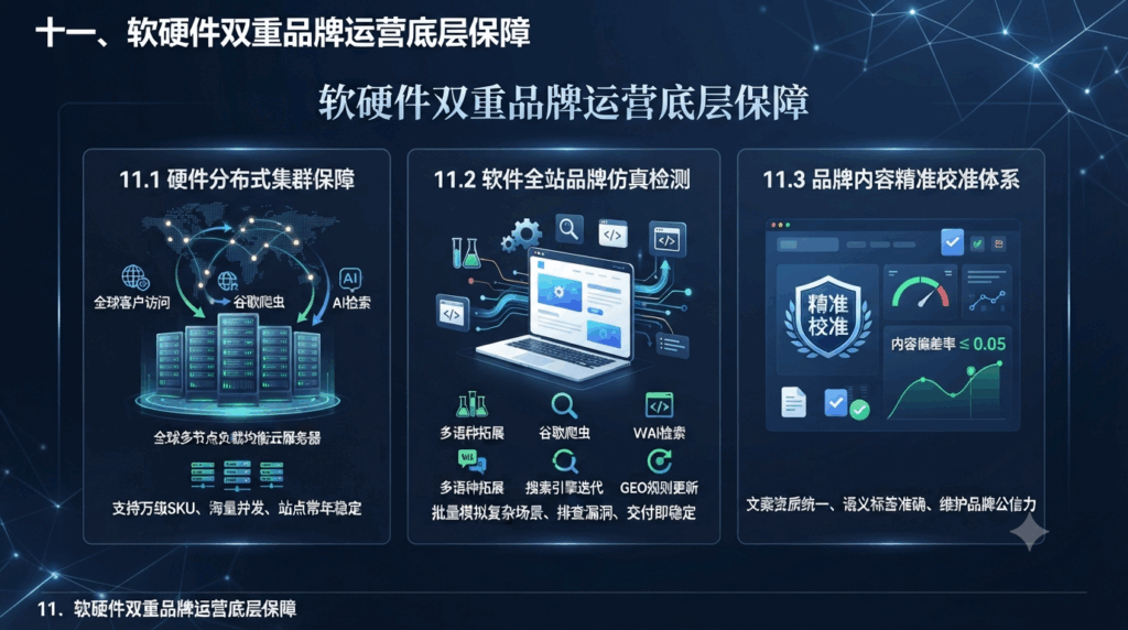 十一、软硬件双重品牌运营底层保障