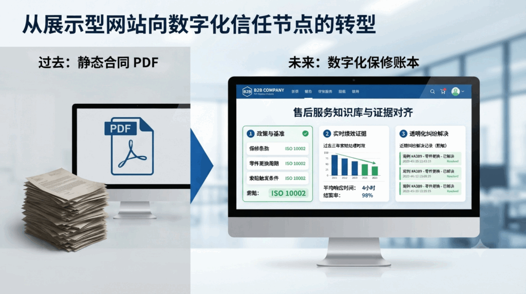 1. 从“合同 PDF”到“数字化保修账本”