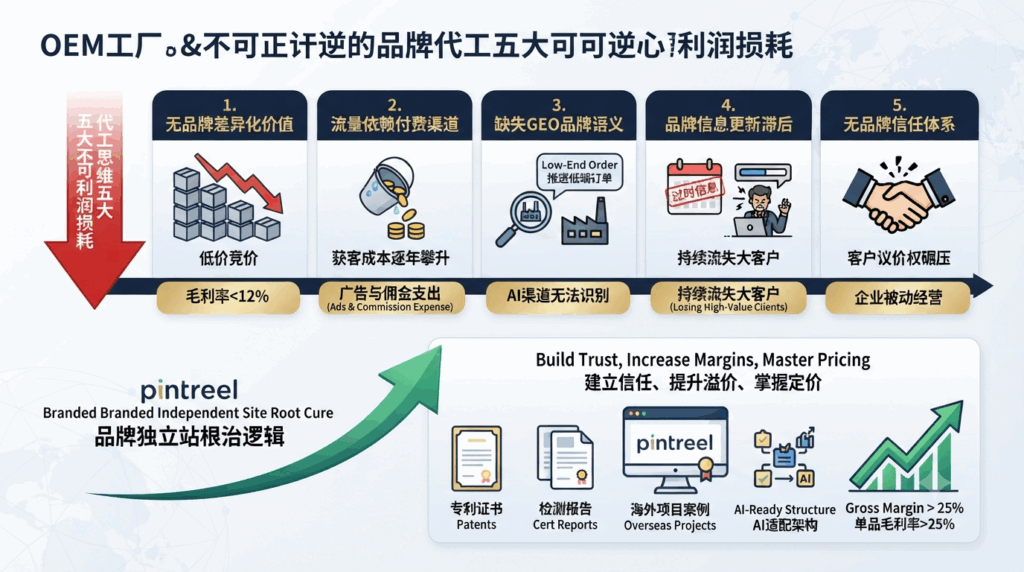 二、代工思维五大不可逆利润损耗短板