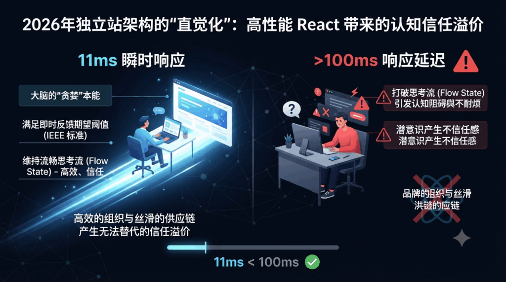 1. 架构的“直觉化”：为什么 11ms 响应是为了满足大脑的“贪婪”？