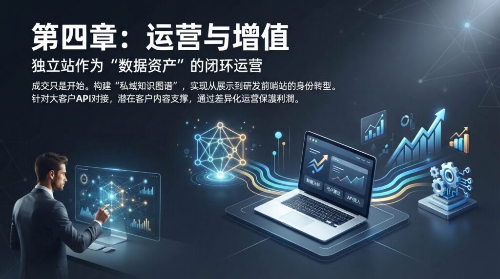 第四章:运营与增值——独立站作为“数据资产”的闭环运营