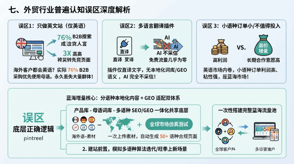 七、外贸行业普遍认知误区深度解析