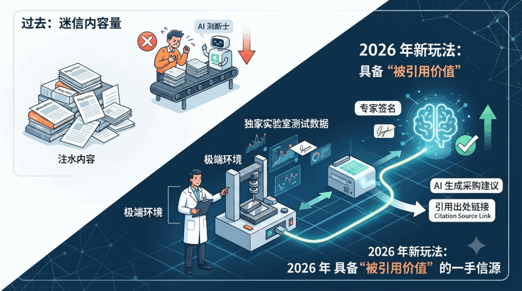 别再迷信内容量了，AI 缺的是你的“私房货”