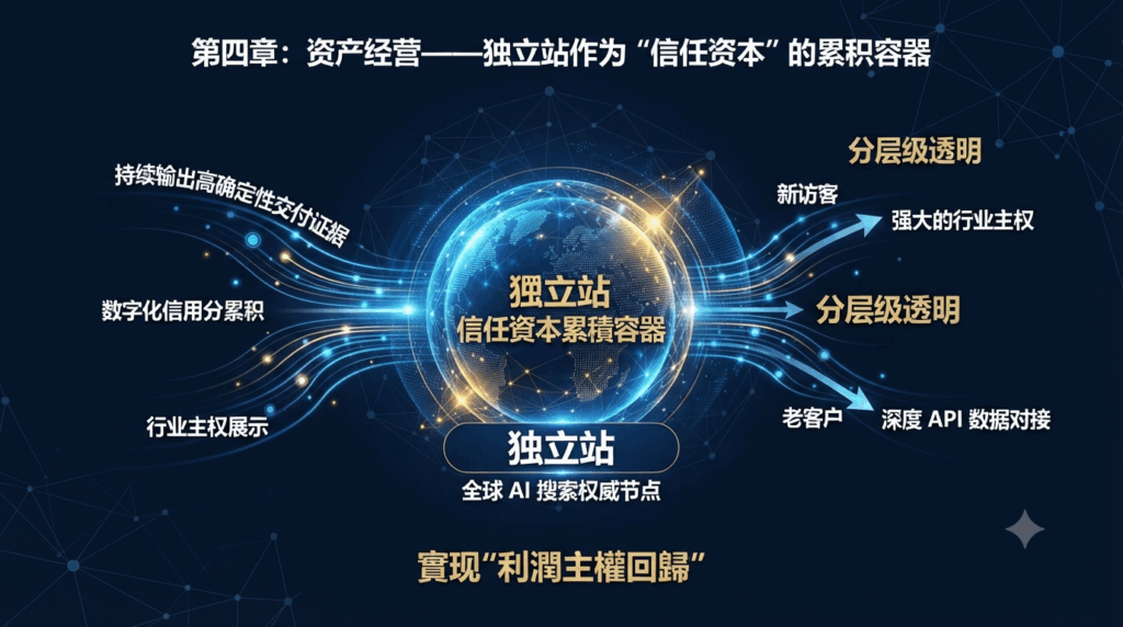 第四章:资产经营——独立站作为“信任资本”的累积容器