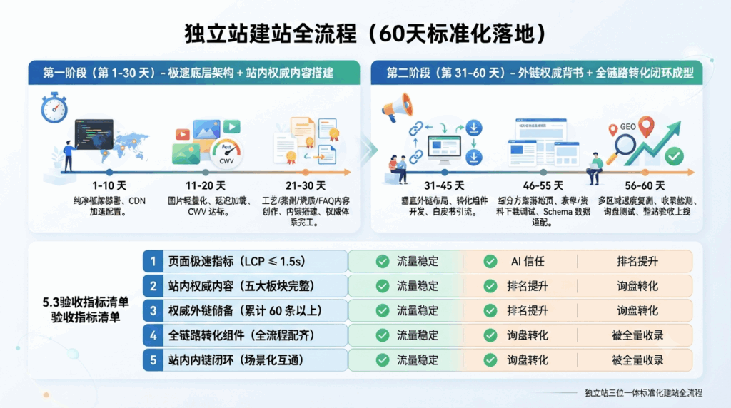 五、三大支柱一体化 2 个月标准化落地全流程