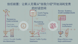 信任前置：让新人无需从“自我介绍”开始消耗宝贵的对话空间
