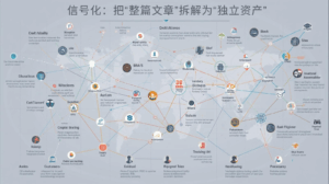 信号化：把“整篇文章”拆解为“独立资产”