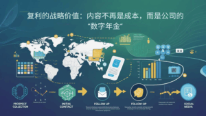 外贸GEO复利的战略价值：内容不再是成本，而是公司的“数字年金”