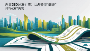 外贸GEO分发引擎：让AI替你“翻译”并“分发”内容