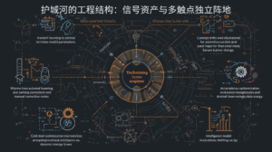 护城河的工程结构：信号资产与多触点独立阵地