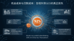 机会成本与沉默成本：忽视外贸GEO的真正损失