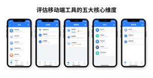 评估移动端工具的五大核心维度